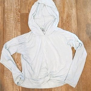 Zella | Knot Front Hoodie